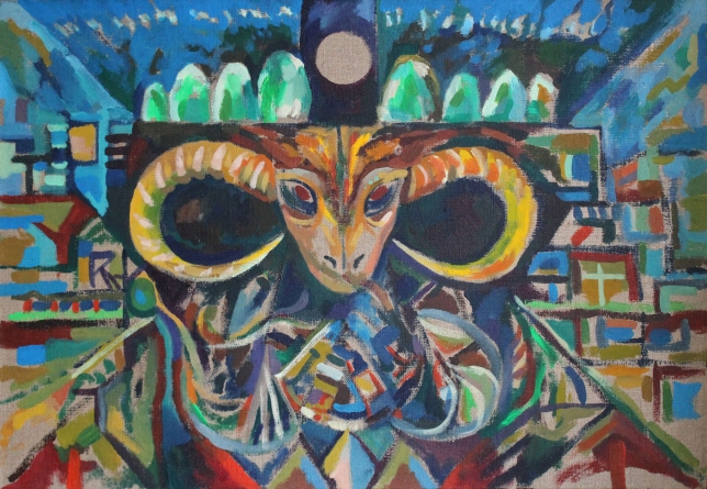 Painting for sale online - Aries