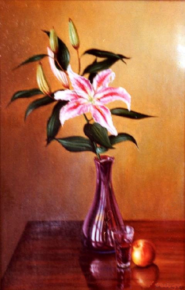 Painting for sale online - Still Life with Lily