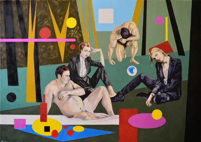 Painting for sale online - New Breakfast on the Grass