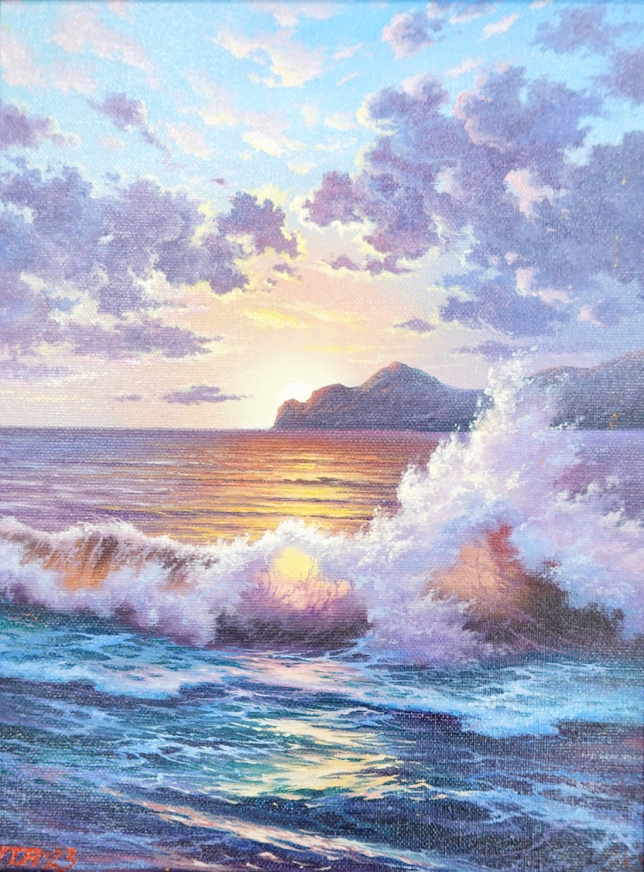 Painting for sale online - Wave -017