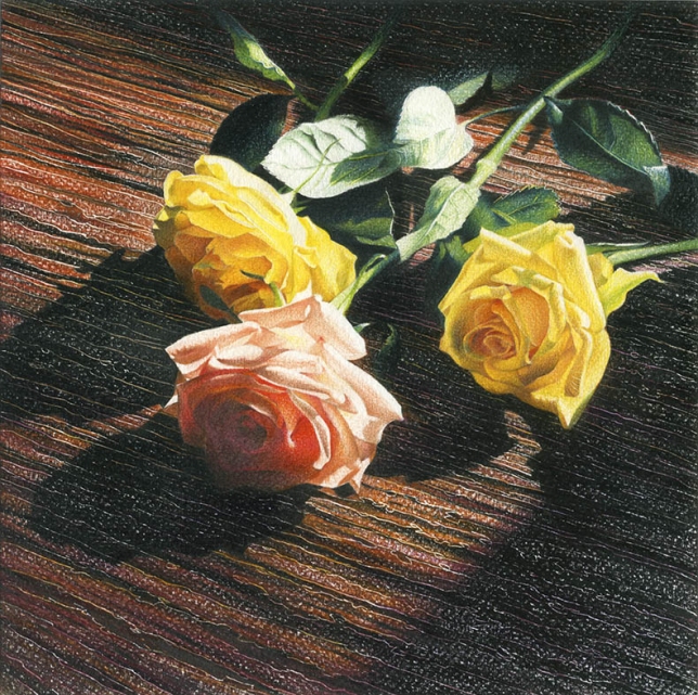 Painting for sale online - COLLECTION. DES ROSES POUR LE PETIT PRINCE