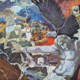 Painting for sale online - Heracles Unbinding Prometheus
