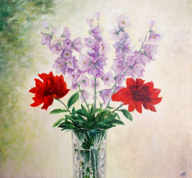 Painting for sale online - Morning Flowers 2