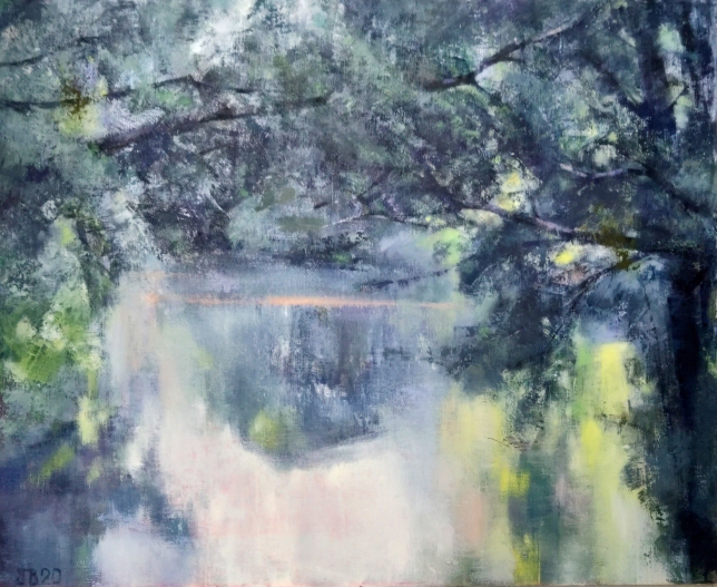 Painting for sale online - ON THE RIVER