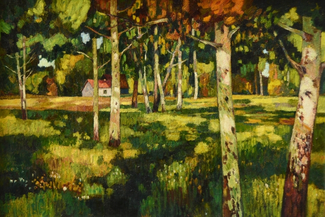 Painting for sale online - Green Grove