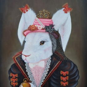 Painting for sale online - Milagros Rabbit