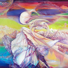 Painting for sale online - Snail of Time - At the Peak of Silence