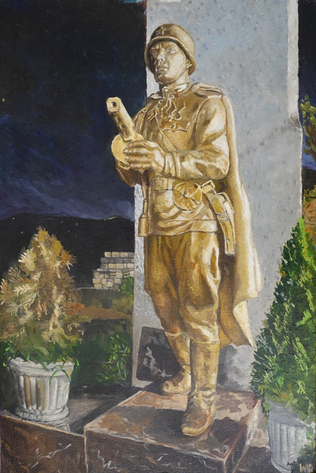 Painting for sale online - Soldier of the Red Sloboda