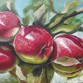 Painting for sale online - Apples