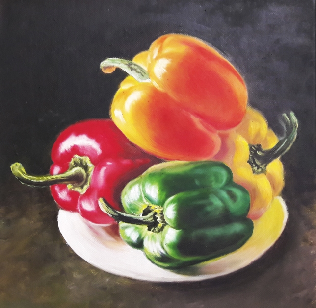 Painting for sale online - Peppers