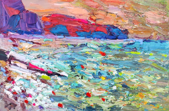 Painting for sale online - Deserted beach
