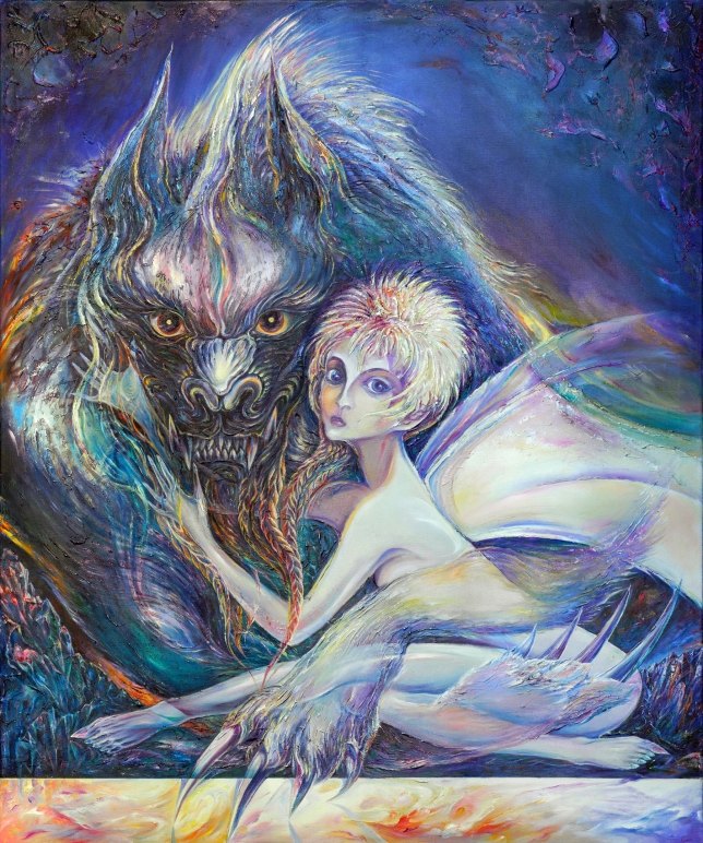 Painting for sale online - The Soul and The Beast