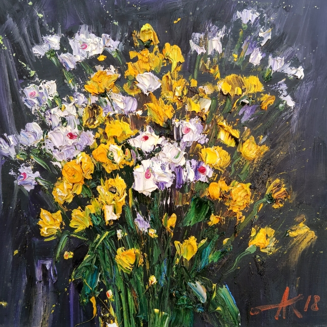 Painting for sale online - Bouquet