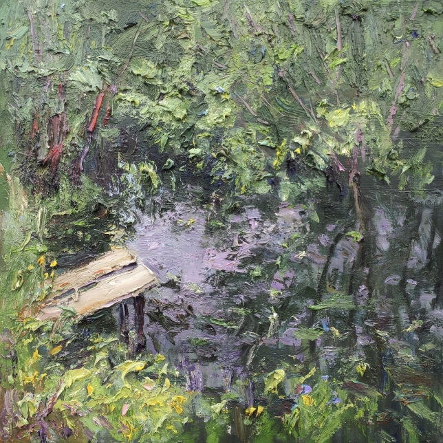 Painting for sale online - Small pond