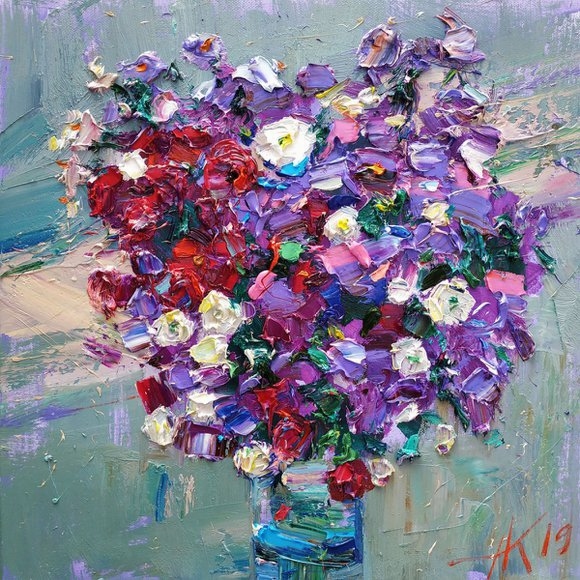 Painting for sale online - Bouquet