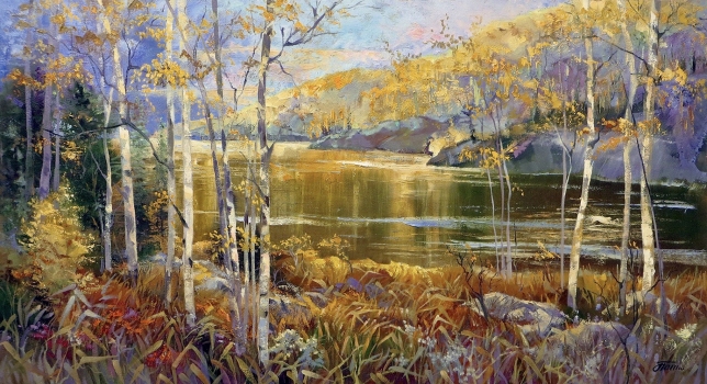 Painting for sale online - Autumn in the mountains