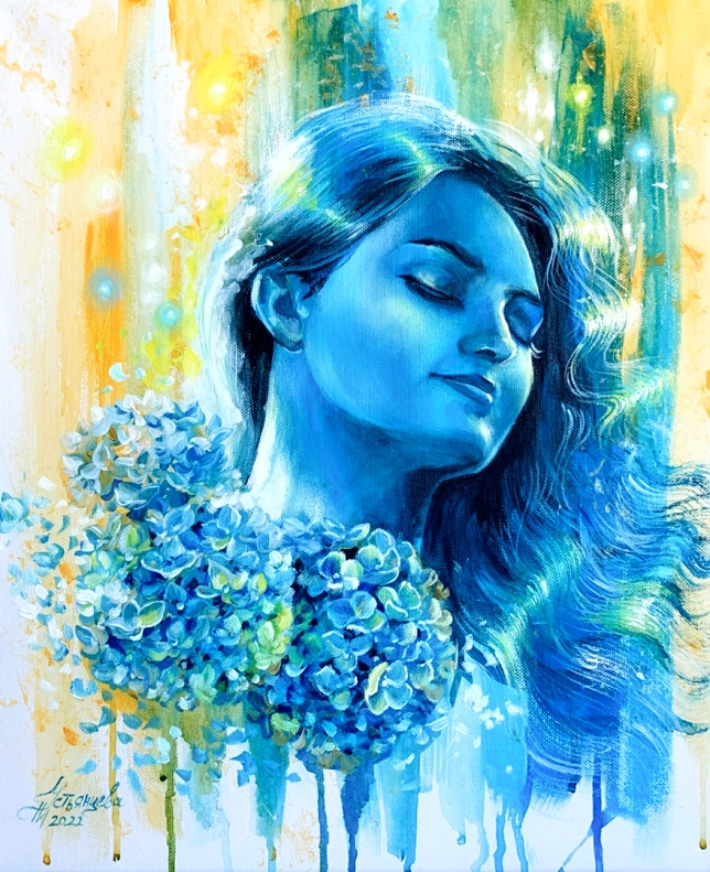 Painting for sale online - Portrait of a woman