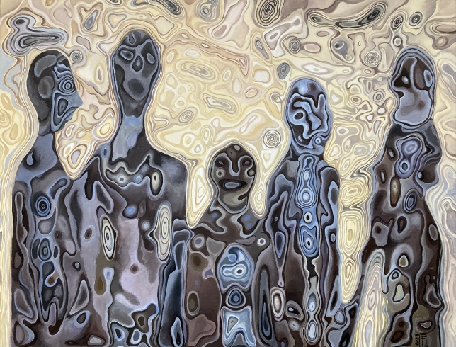 Painting for sale online - Reflection