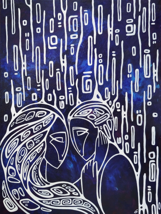 Painting for sale online - Cosmic duality