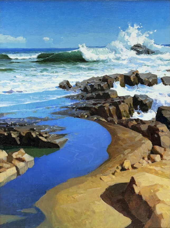 Painting for sale online - Sun glare