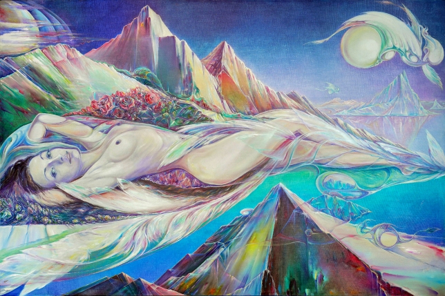 Painting for sale online - Awakening of the Goddess