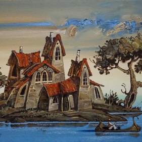 Painting for sale online - Island