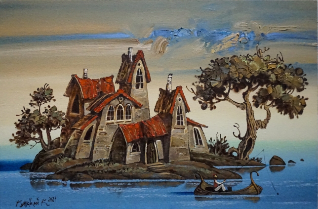 Painting for sale online - Island