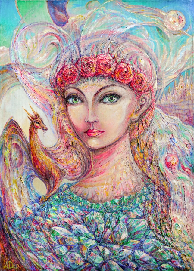 Painting for sale online - Queen of Earth's treasures
