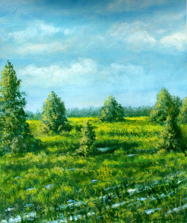 Painting for sale online - After the Rain