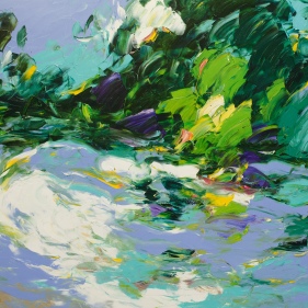 Painting for sale online - Water flow
