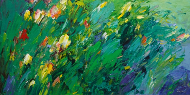 Painting for sale online - Wild flowers