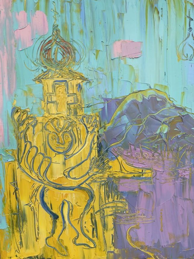 Painting for sale online - Catcher