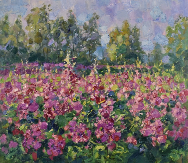 Painting for sale online - Blooming Meadow