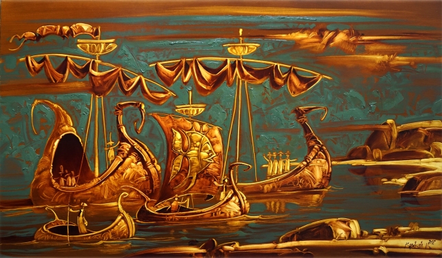 Painting for sale online - Novaya Zemlya