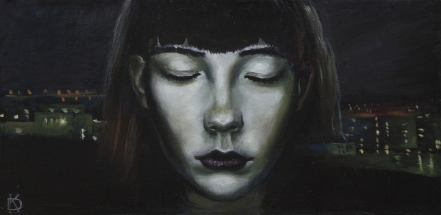 Painting for sale online - City Buddha