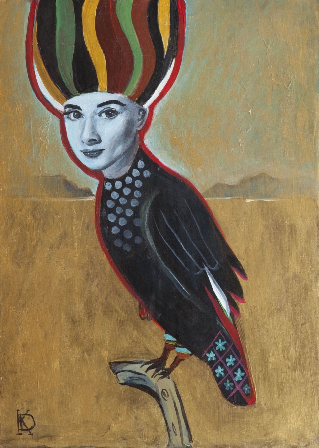 Painting for sale online - Audrey - the Phoenix
