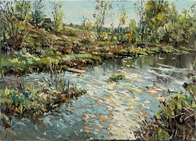 Painting for sale online - Spring glare