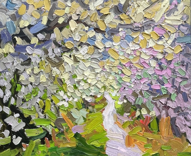 Painting for sale online - Flowering Alley