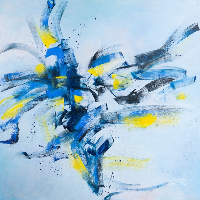 Painting for sale online - Weightlessness