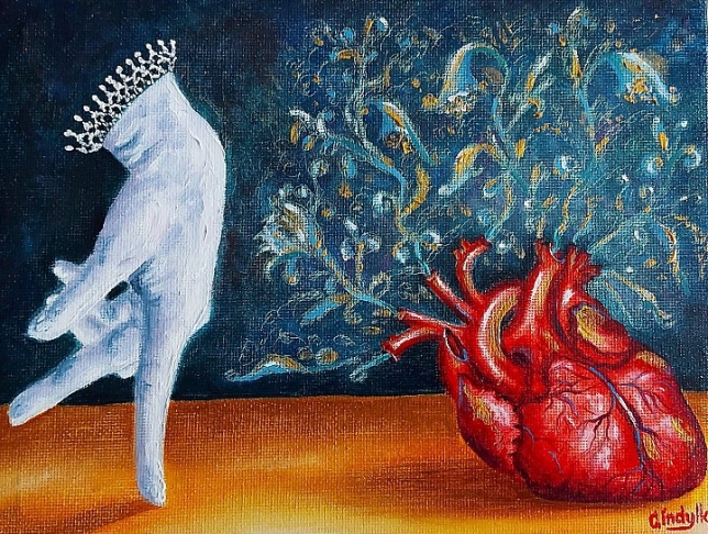 Painting for sale online - Heart