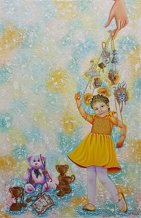 Painting for sale online - Stolen Childhood
