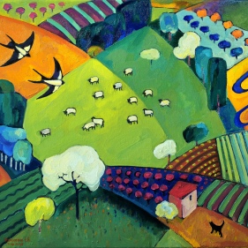 Painting for sale online - Colours of summer