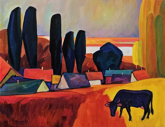 Painting for sale online - In the meadow