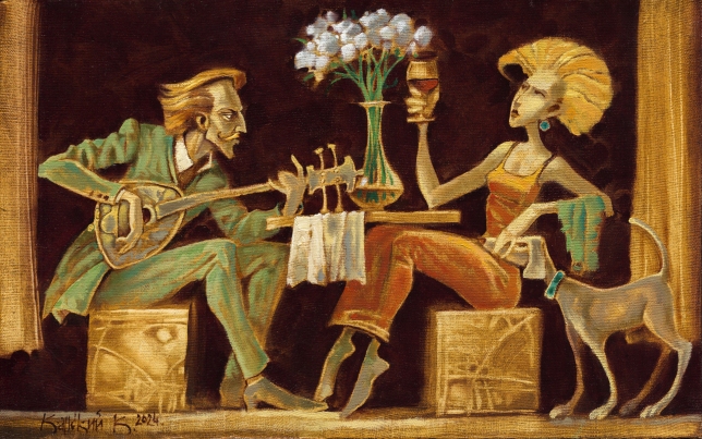 Painting for sale online - Serenade for your beloved