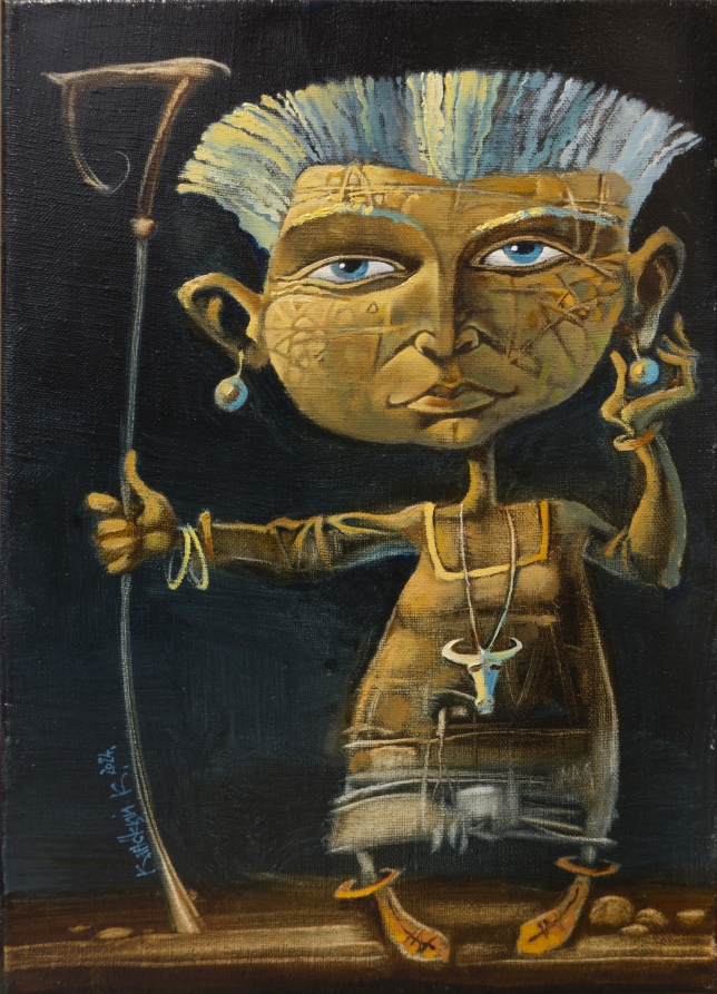 Painting for sale online - Causing the wind