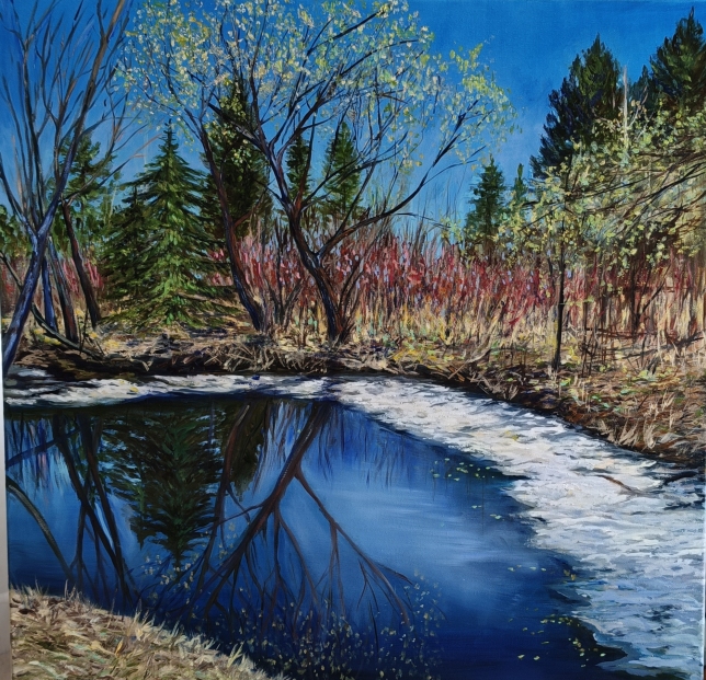 Painting for sale online - In April