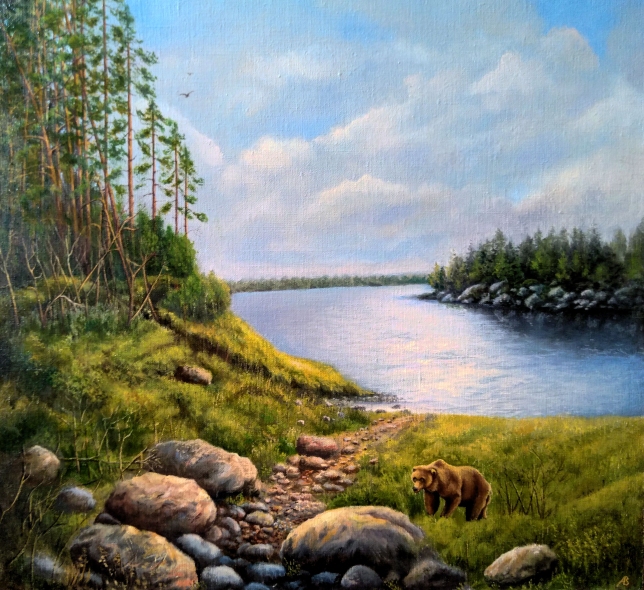 Painting for sale online - In Karelia (4)