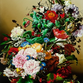 Painting for sale online - Flowers in a Terracotta Vase