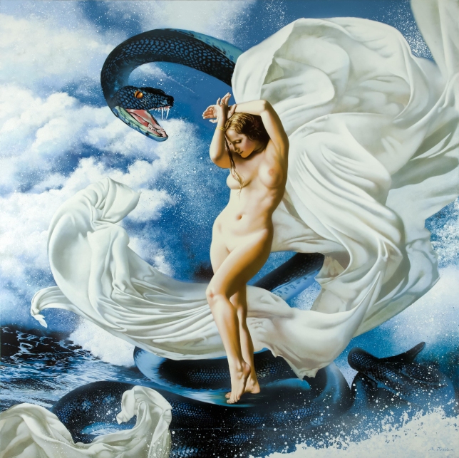 Painting for sale online - Eurynome and Ophion