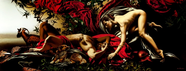 Painting for sale online - Selena and Endymion